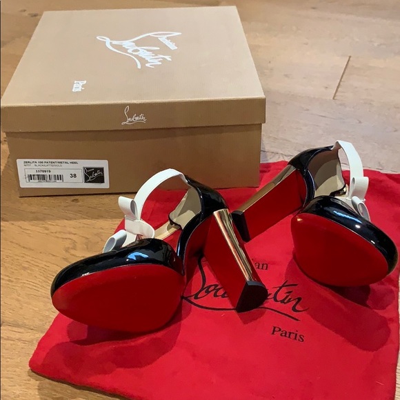 ❌[SOLD]❌Christian Louboutin Zerlita 100 Patent - Picture 3 of 8